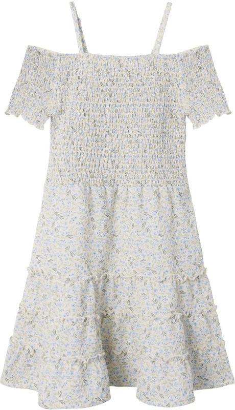 Jerseyjurken - Korte Jurk - Vierkante Hals - Korte Mouwen