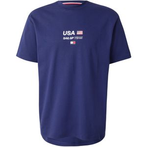 TOMMY HILFIGER Shirt  donkerblauw / rood / wit