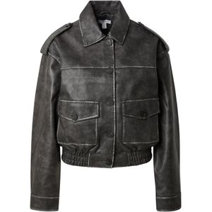 TOPSHOP Tussenjas  donkerbruin