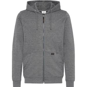 !Solid Sweatvest 'SDAupo'  donkergrijs