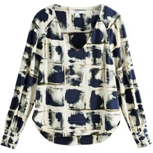 Next Blouse  navy / goud / offwhite