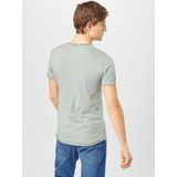 Key Largo Shirt 'BREAD NEW'  mintgroen