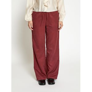 DESIRES Broek 'Karen'  roestbruin / wit