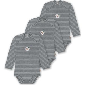 normani Rompertje/body 'Auckland'  beige / grijs / donkergroen / zwart / wit