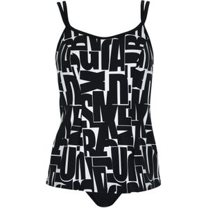 OLYMPIA - Tankini - Zwart / Wit