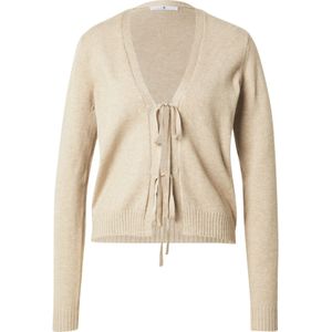 Hailys Gebreid vest 'Be44cci'  beige