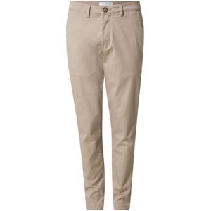 SELECTED Chino 'SLH175 MILES'  taupe