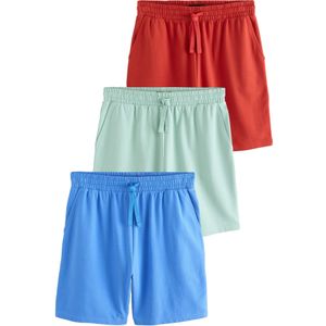 Next Broek  azuur / mintgroen / kersrood