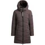 khujo - Wintermantel 'Tiff' - Donkergrijs - Gewatteerde Jas