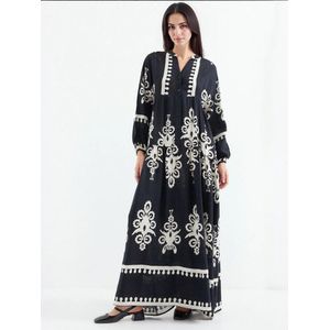 Bigdart Jurk  ecru / zwart