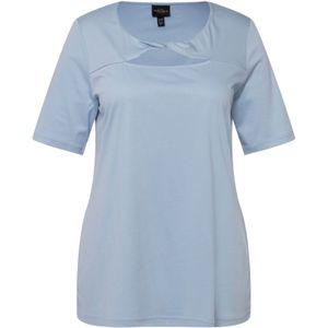 Ulla Popken Shirt  lichtblauw