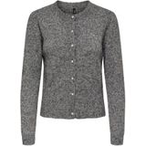 Onlhavanna - Vest - O-hals - Lange Mouwen - Knoopsluiting - Regular Fit