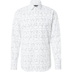 Karl Lagerfeld Overhemd  zwart / wit