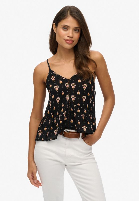 Superdry - Vintage Ladder Trim - Mouwloos T-shirt