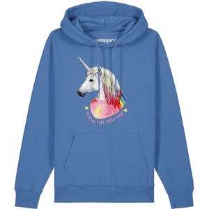 Watapparel Sweatshirt ' Flash, the unicorn '  blauw / gemengde kleuren