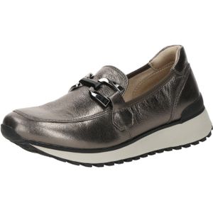 Caprice - Damespantoffel - Zwart - Leer - G-Breedte