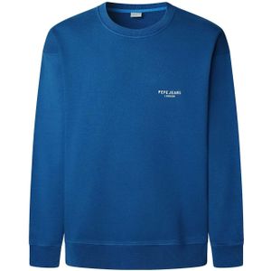 Pepe Jeans - PM5800040 Martin - Sweatshirt - Blauw - Casual - Katoen