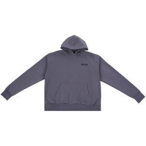 Dropsize Sweatshirt 'Hustle Club'  basaltgrijs / zwart