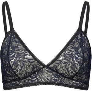 Erlich Textil BH  zwart gemêleerd