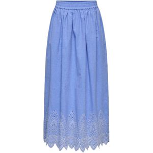 Onltulum - Lange Rok - Maxi Lengte - Broderie Anglaise