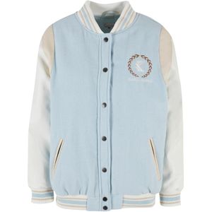 Karl Kani Tussenjas  beige / lichtblauw / bruin / wit