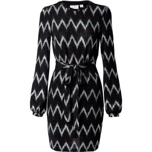 VILA Jurk 'SASCHA'  zwart / zilver