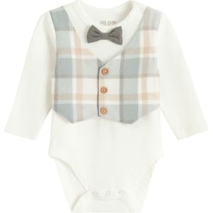 Cool Club Overall  beige / grijs / wit