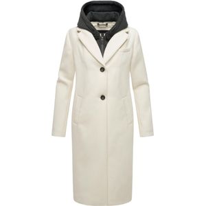 NAVAHOO Tussenmantel 'Kekstraum 14'  donkergrijs / natuurwit