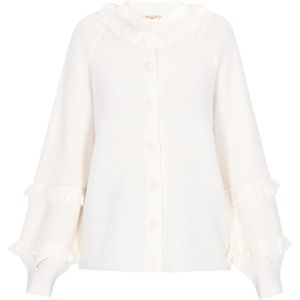 IZIA Gebreid vest  offwhite