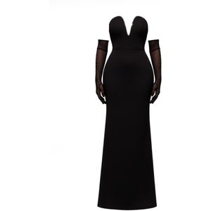 GODDIVA Avondjurk  zwart