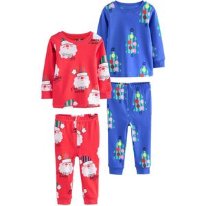 Next Nachtkledij  blauw / groen / rood / wit