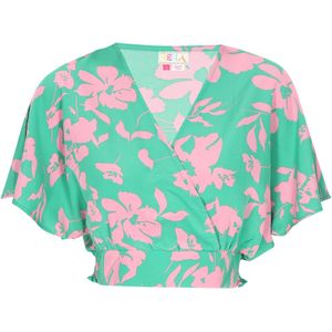 ebeeza Blouse 'Fashion Look'  turquoise / pink