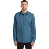 Clean Slim Shirt - Donkerblauw - Heren