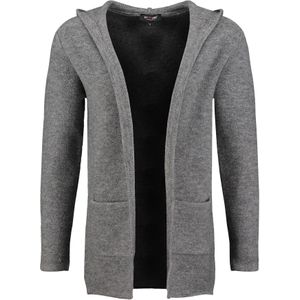 Key Largo Gebreid vest 'Actor'  donkergrijs