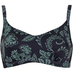 VIVID Bikinitop  donkerblauw / groen
