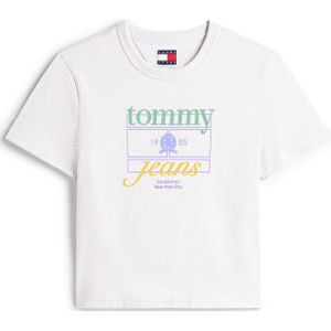 Tommy Jeans Shirt  geel / lichtgrijs / mintgroen / lichtlila