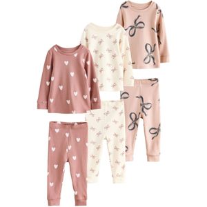 Next Nachtkledij  grafiet / mauve / oudroze / natuurwit