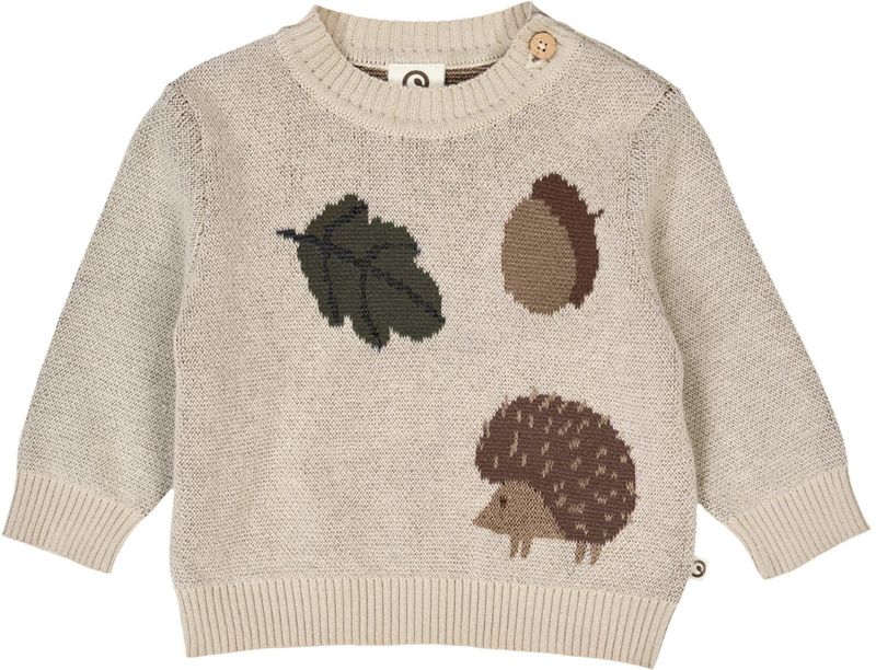 Müsli by GREEN COTTON Trui  beige gemêleerd / bruin