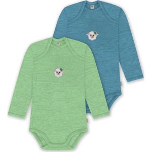 normani Rompertje/body 'Auckland'  blauw / groen / gemengde kleuren