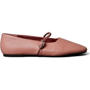 Calvin Klein Ballerina met riempjes  oudroze