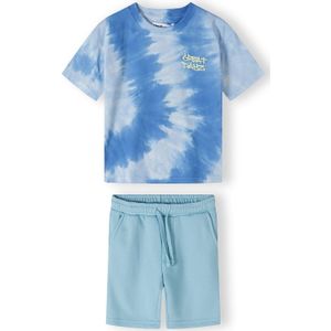 MINOTI Set  blauw / wit