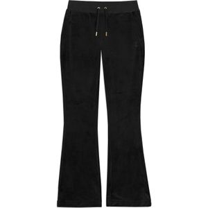 Juicy Couture - Dach Cleo - Broek - Zwart - Flared - Lange Pasvorm