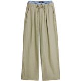 Lange Hybride Broek - Multicolor - Micro-ruitjesprint - Regular Fit - AW25