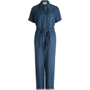 Cartoon - Jumpsuit - Blauw - Lange Mouw - Normale Pasvorm