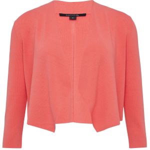 COMMA Gebreid vest  koraal