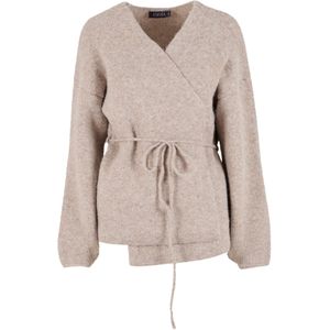 Urban Classics Gebreid vest  cappuccino