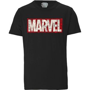 Shirt 'Marvel Comic Block Logo'