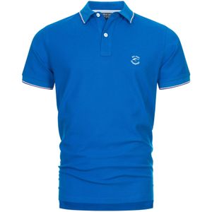 INDICODE JEANS Shirt 'Wallo'  blauw / wit