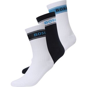 BOSS Sokken  azuur / zwart / wit