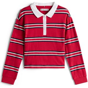 TOMMY HILFIGER Shirt  rood / zwart / wit